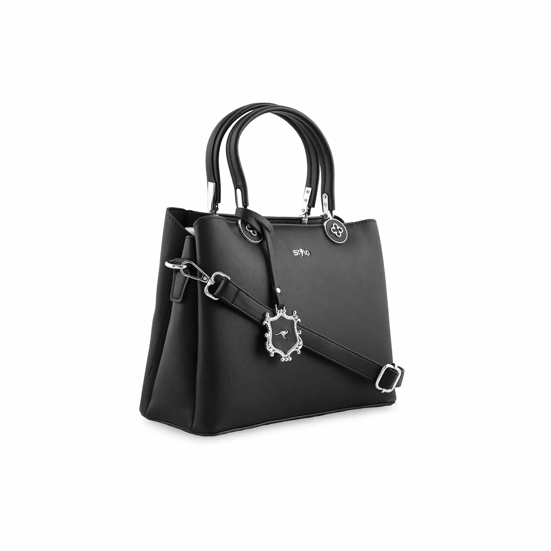 Black Formal Hand Bag P36260