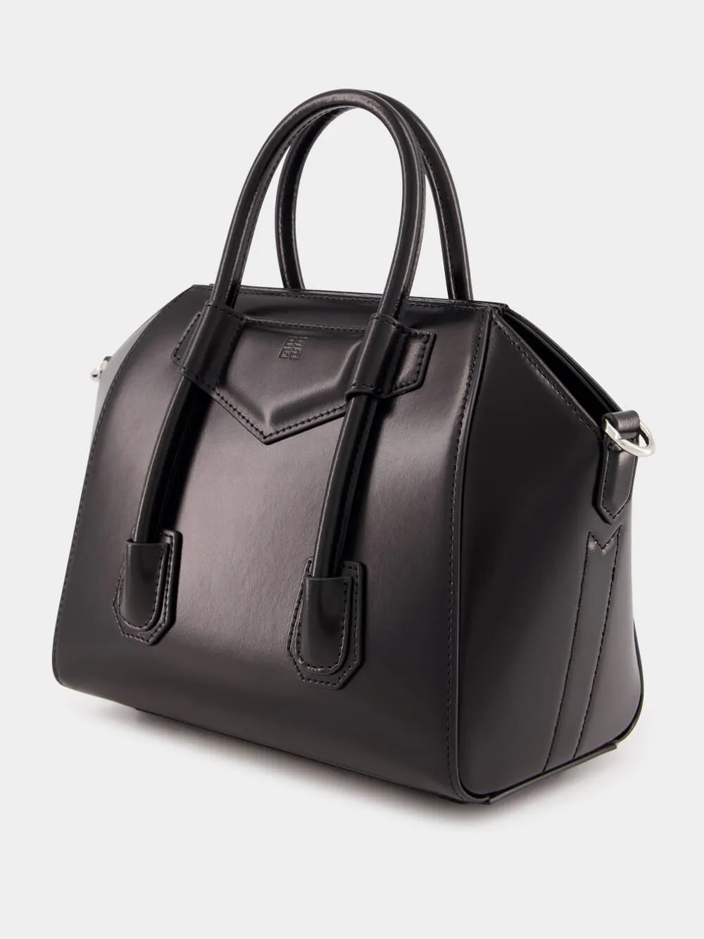 Black Mini Antigona Lock Bag