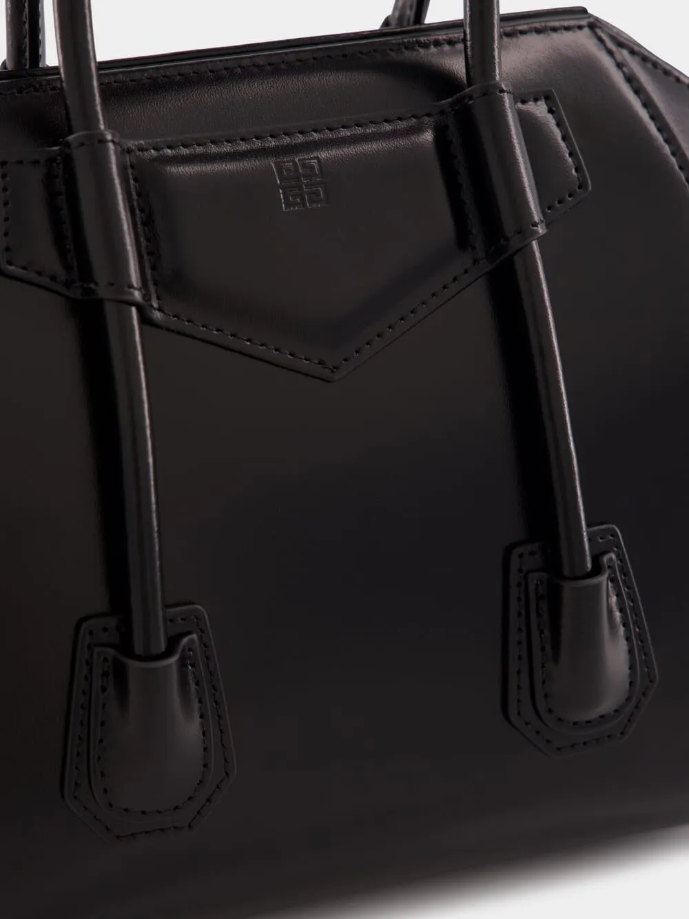 Black Mini Antigona Lock Bag