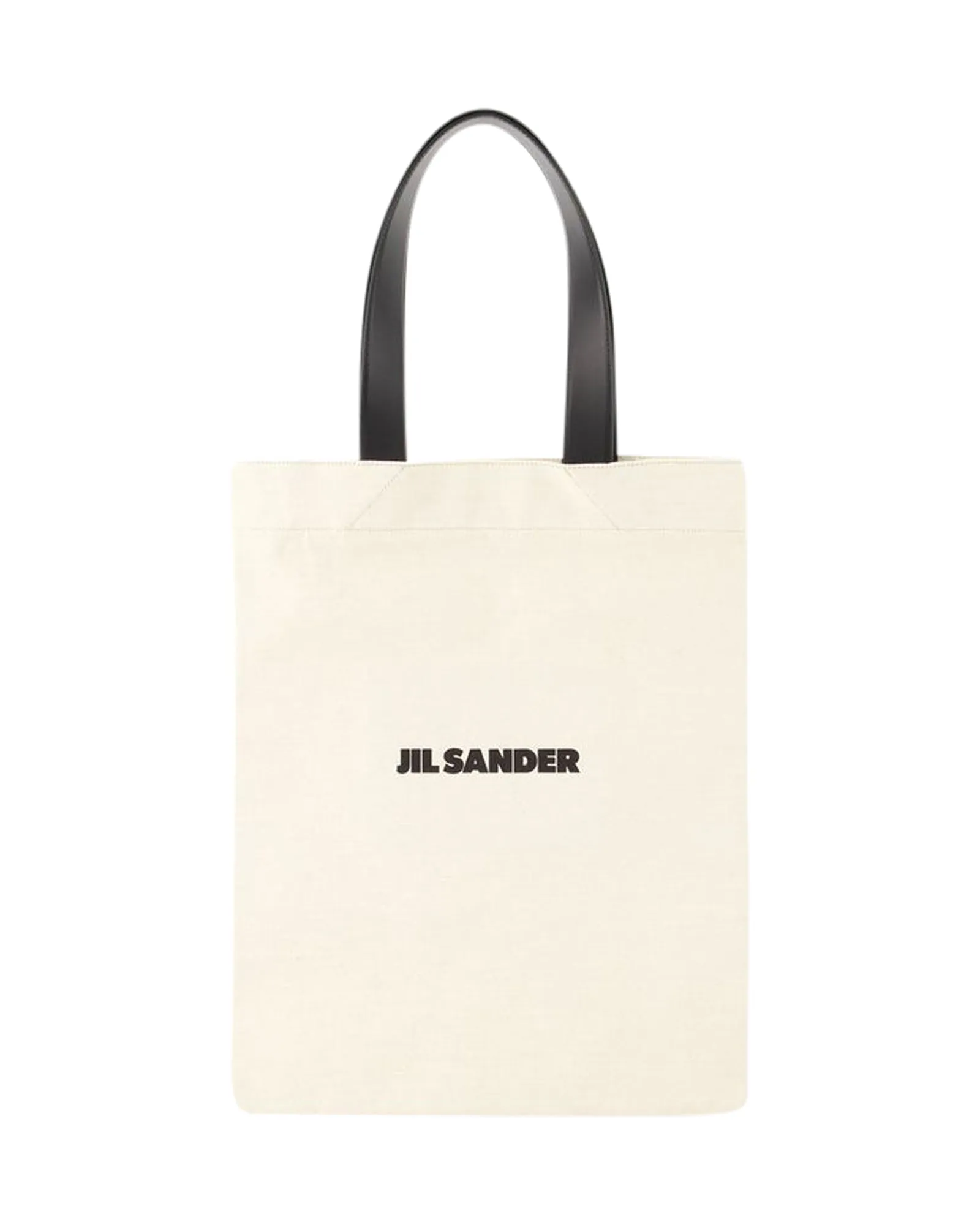Book Tote Bag - Jil Sander - Cotton - Beige