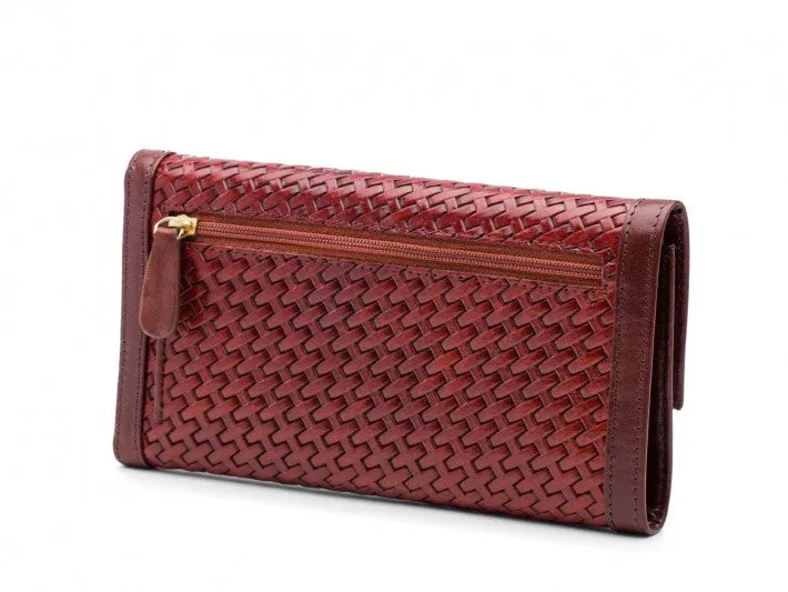 Bosca Naples Checkless Checkbook Clutch