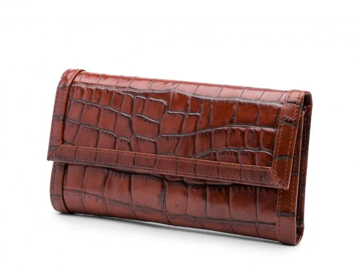 Bosca Naples Checkless Checkbook Clutch