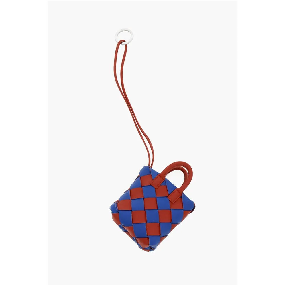 Bottega Veneta Bicolor Intreccio Soft-leather Bag-shaped Charm
