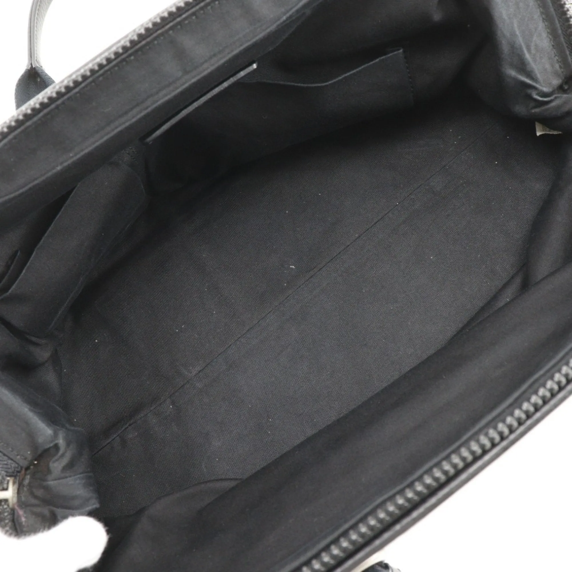 Bottega Veneta  Canvas Leather Tote Bag (Pre-Owned)