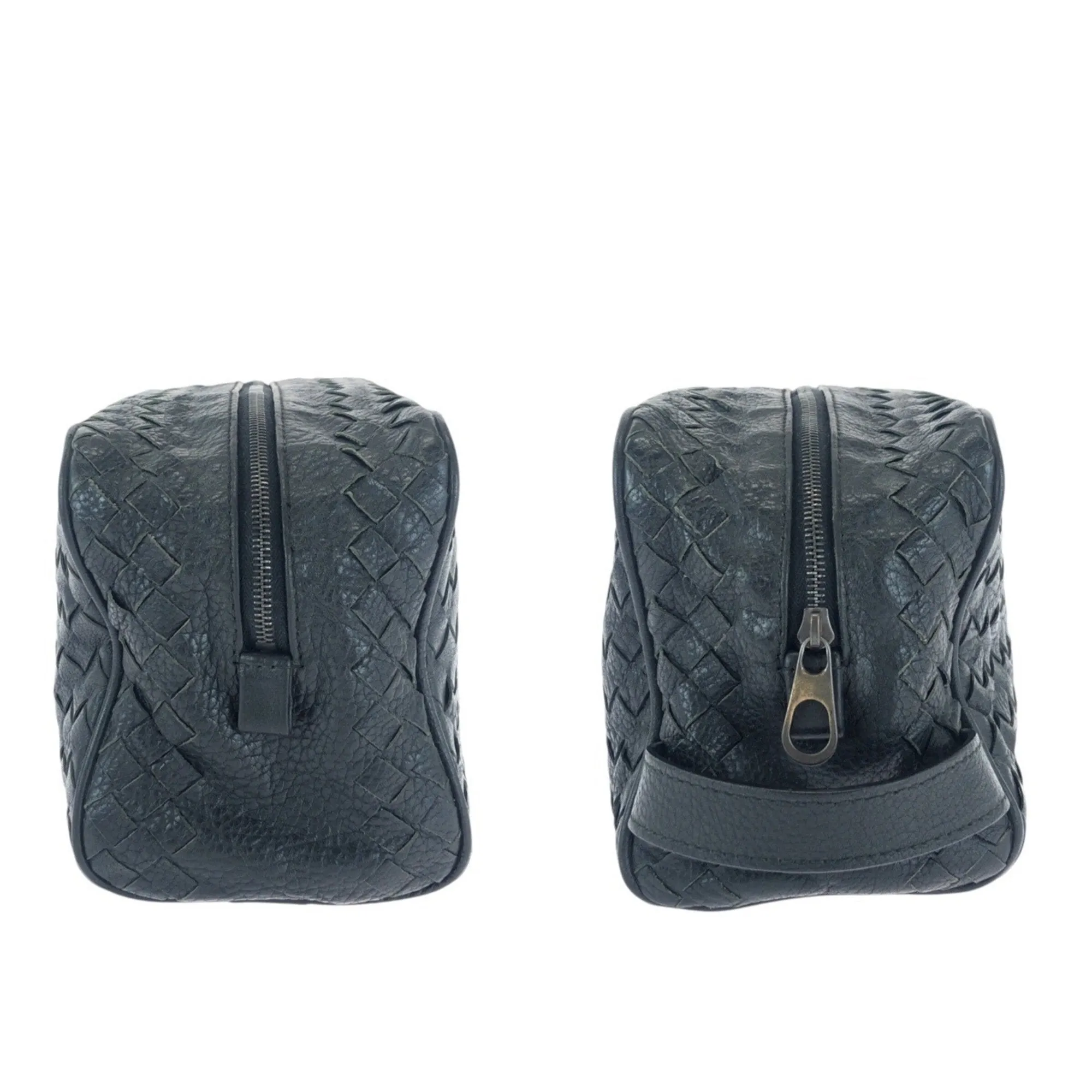 Bottega Veneta Leather Clutch Bag (Pre-Owned)
