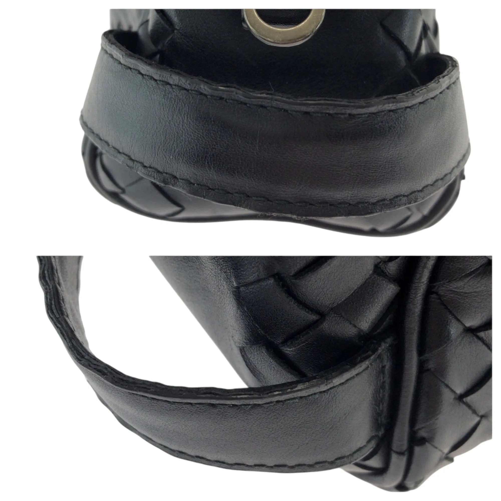 Bottega Veneta Leather Clutch Bag (Pre-Owned)