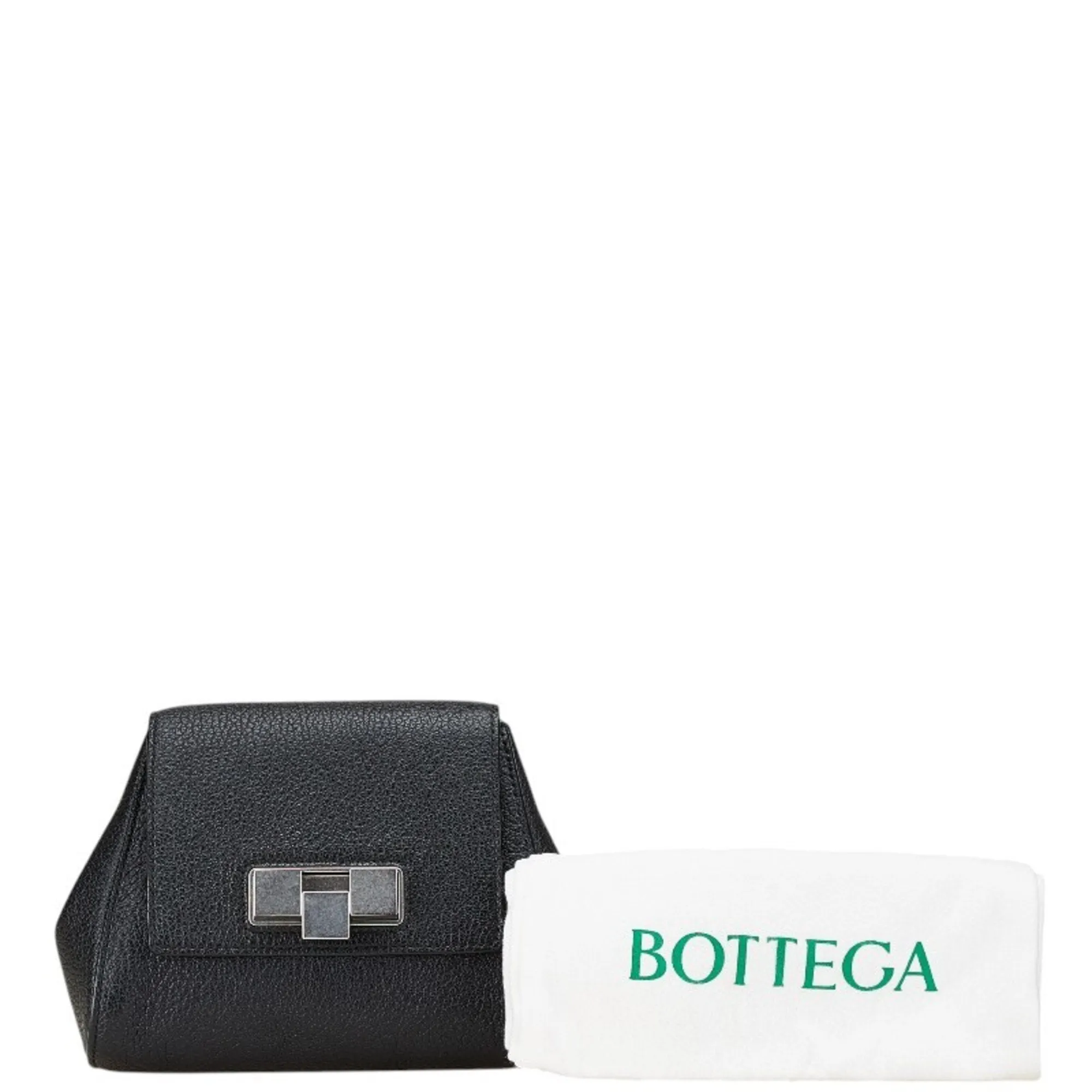 Bottega Veneta Leather Clutch Bag (Pre-Owned)
