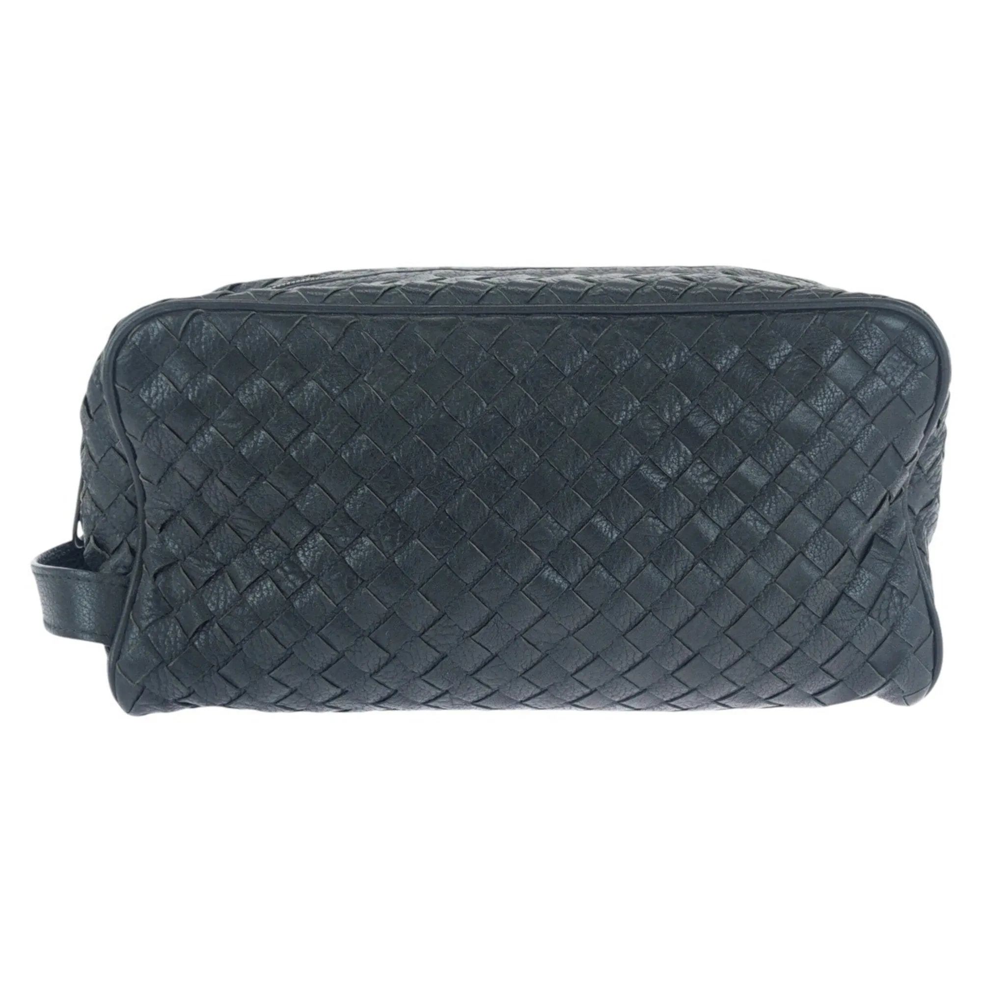 Bottega Veneta Leather Clutch Bag (Pre-Owned)