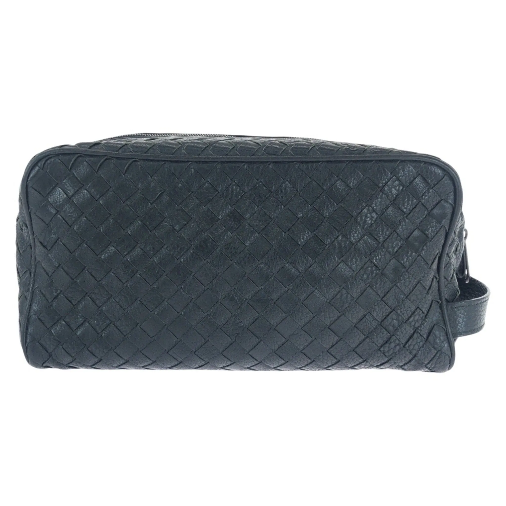 Bottega Veneta Leather Clutch Bag (Pre-Owned)