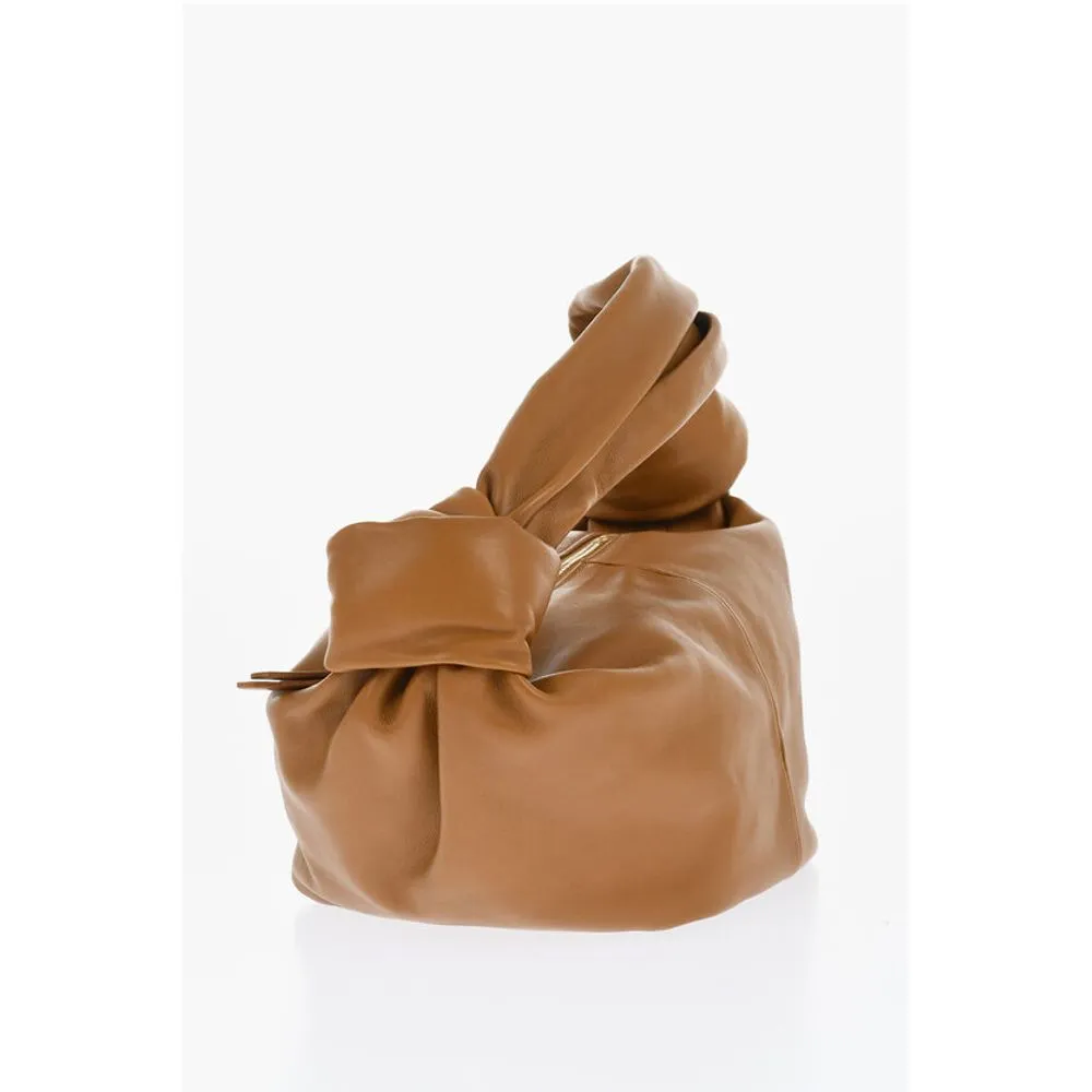 Bottega Veneta Leather DOUBLE KNOT Hand Bag