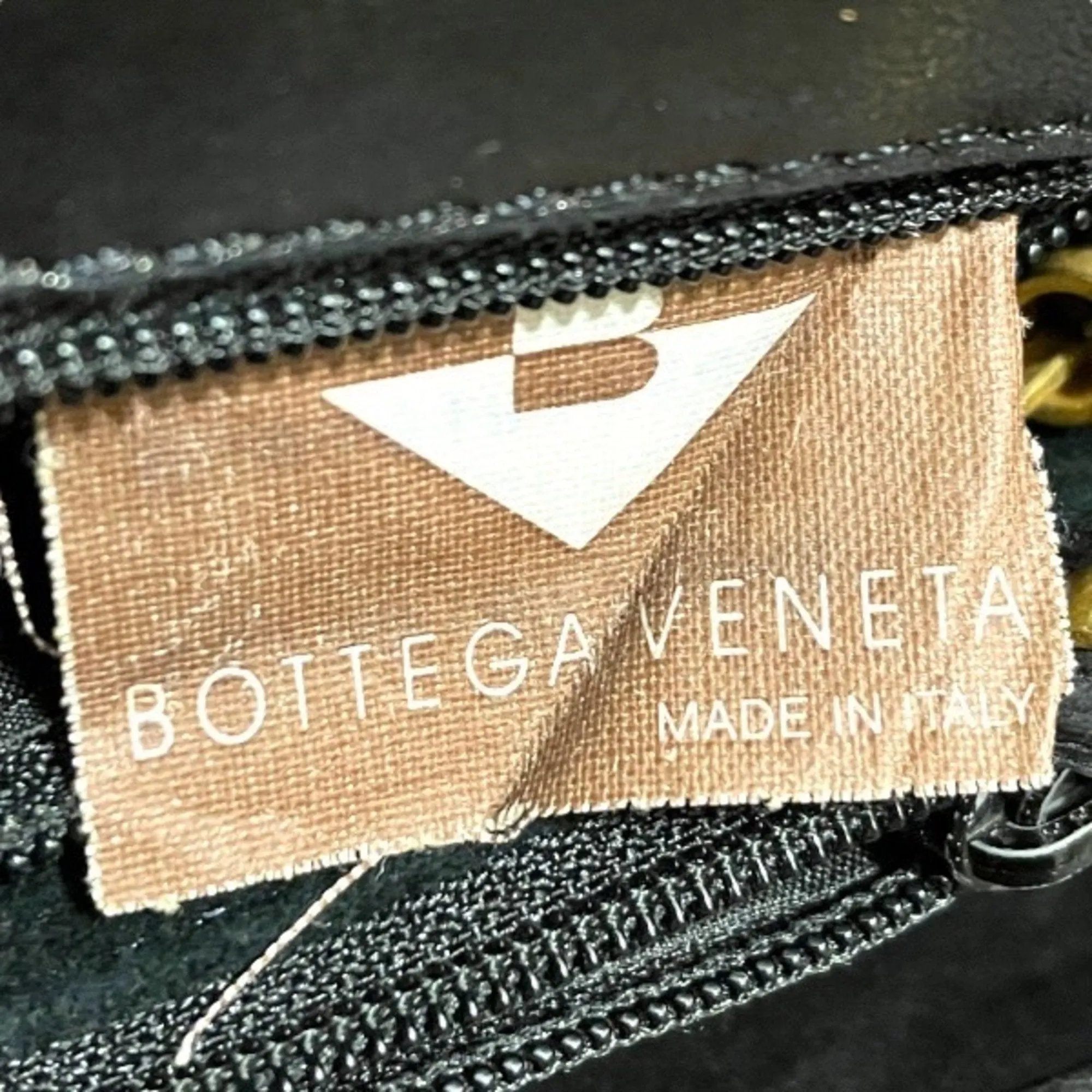 Bottega Veneta Leather Handbag (Pre-Owned)