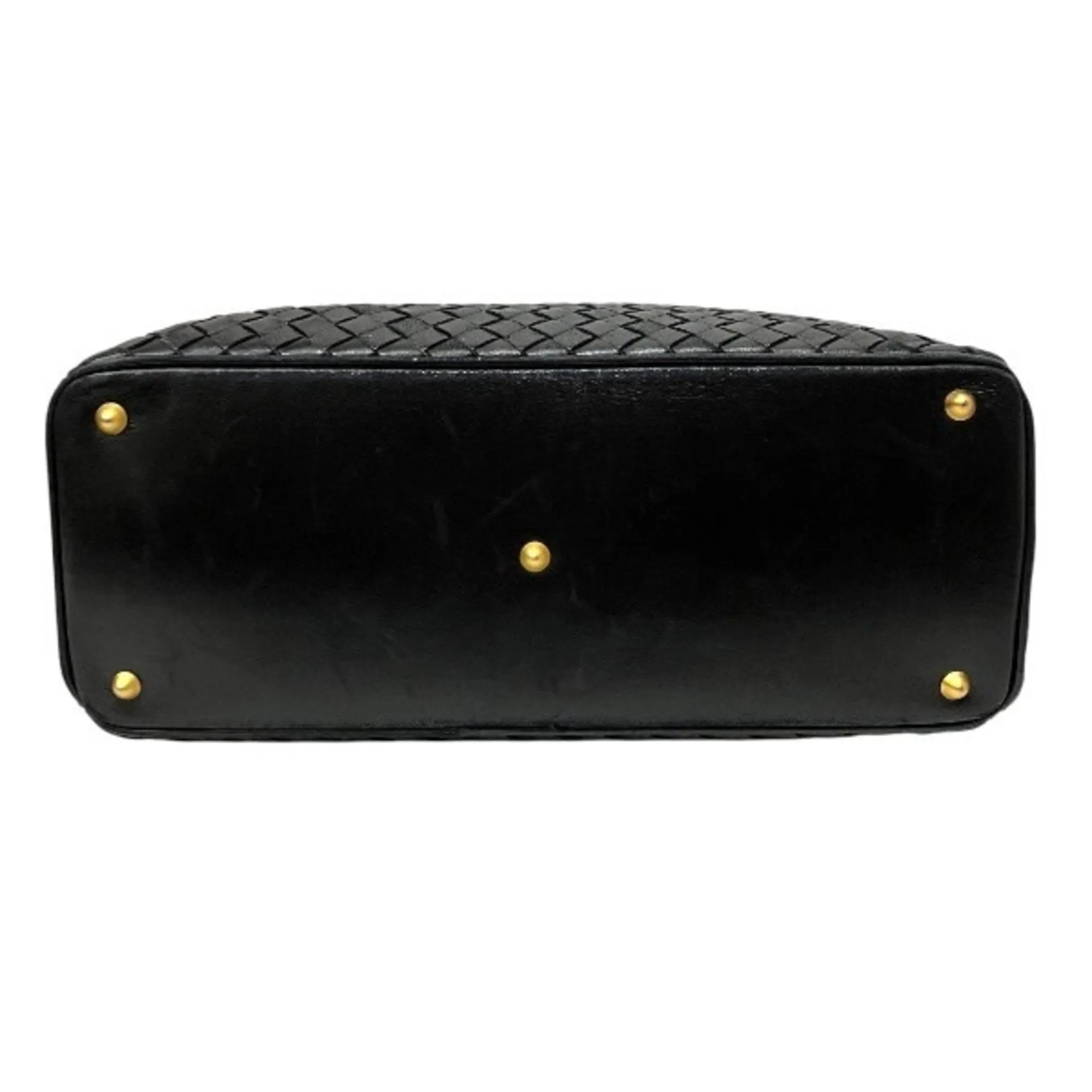 Bottega Veneta Leather Handbag (Pre-Owned)