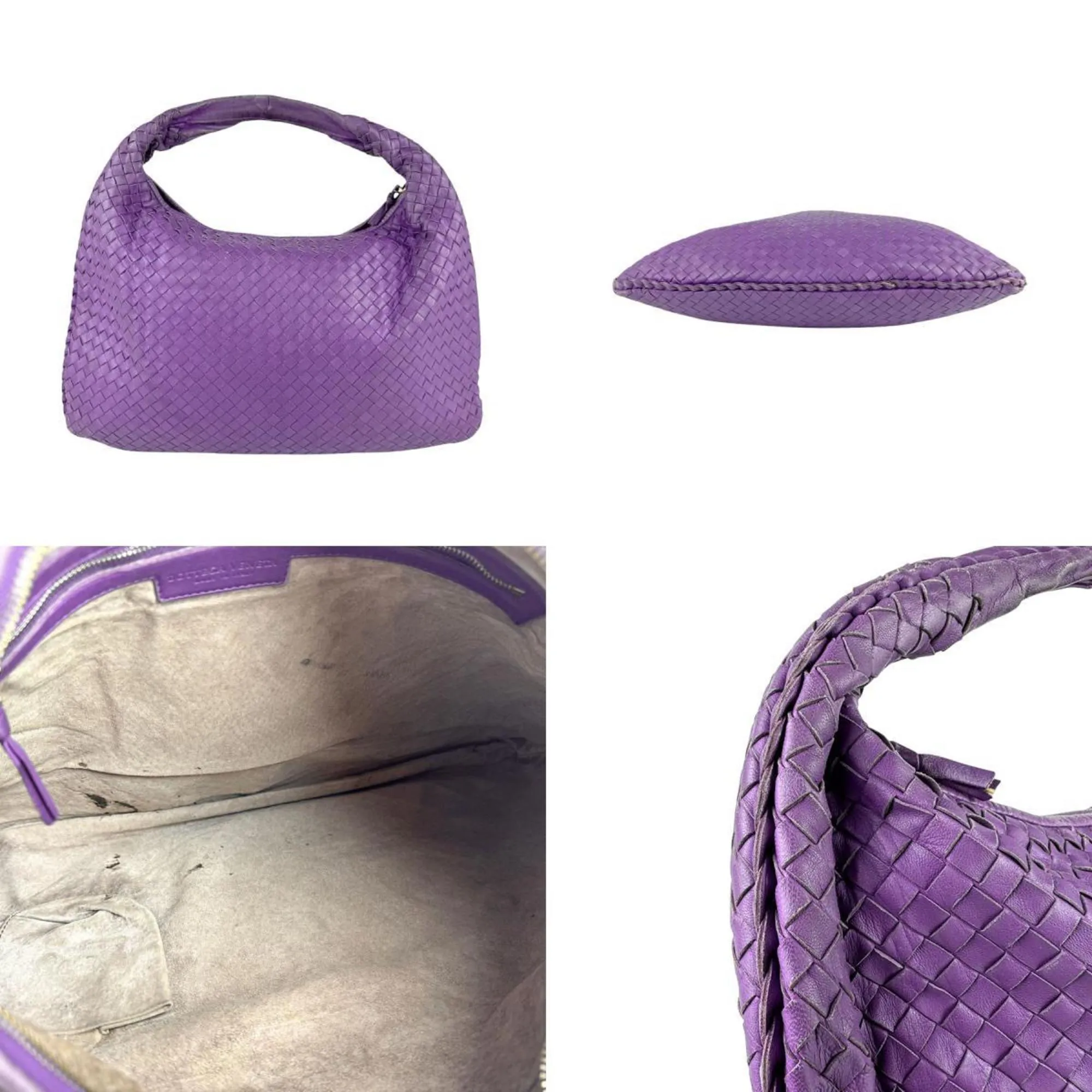Bottega Veneta Leather Handbag (Pre-Owned)