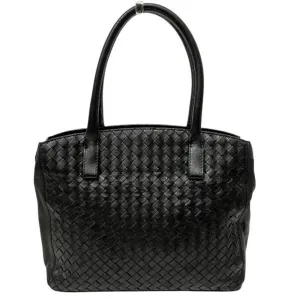 Bottega Veneta Leather Handbag (Pre-Owned)