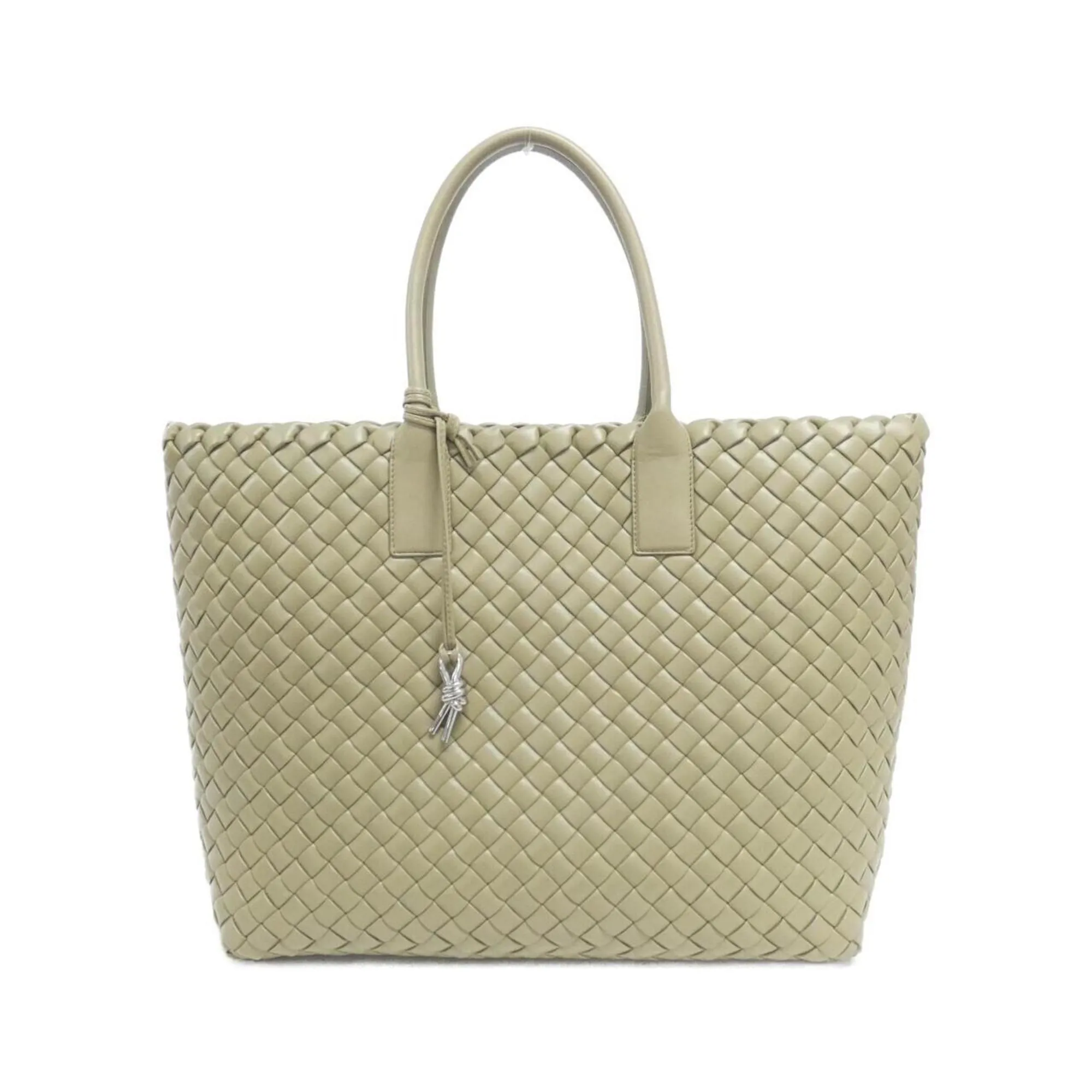 Bottega Veneta Leather Handbag (Pre-Owned)