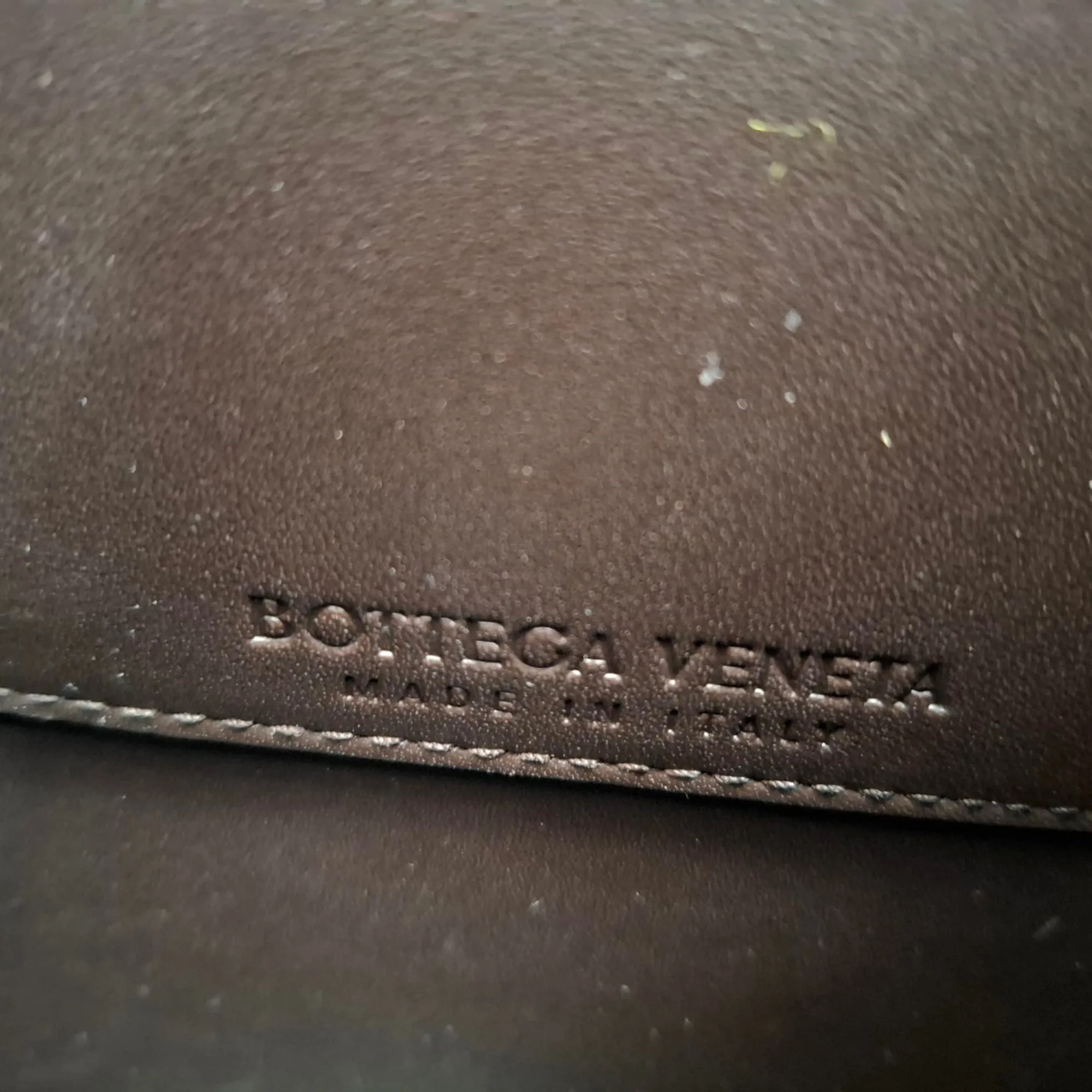 Bottega Veneta Mount Bermuda Top Handle Bag in Black Calf Leather