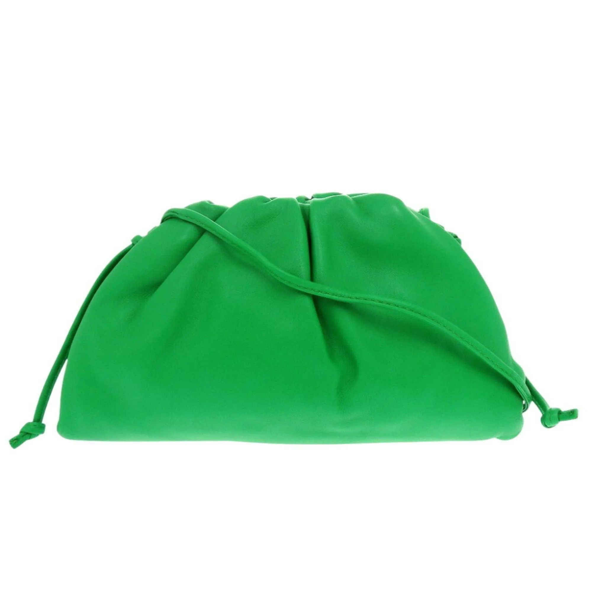 Bottega Veneta The Pouch Leather Clutch Bag (Pre-Owned)