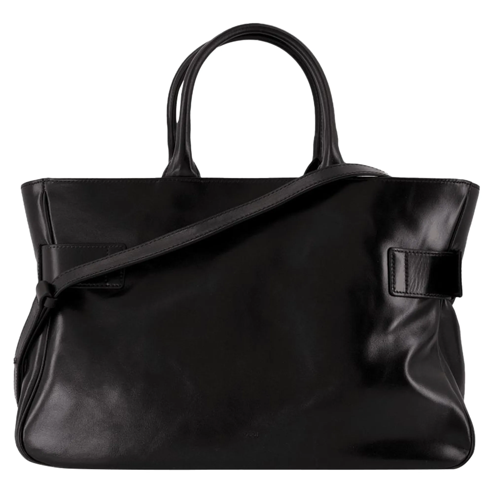 Brocle Shopping Bag - Osoi - Cotton - Black