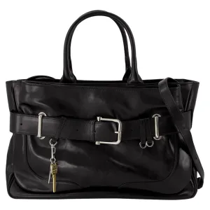 Brocle Shopping Bag - Osoi - Cotton - Black