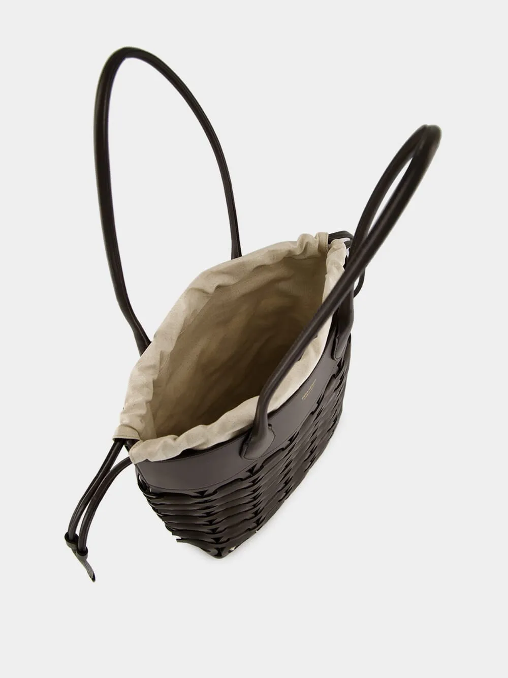 Brown Gancini Medium Tote Bag