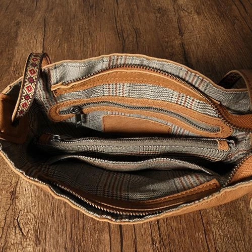 Brown Leather Womens SMall Shoulder Bucket Bag Black Barrel Shoulder Purse for Ladies