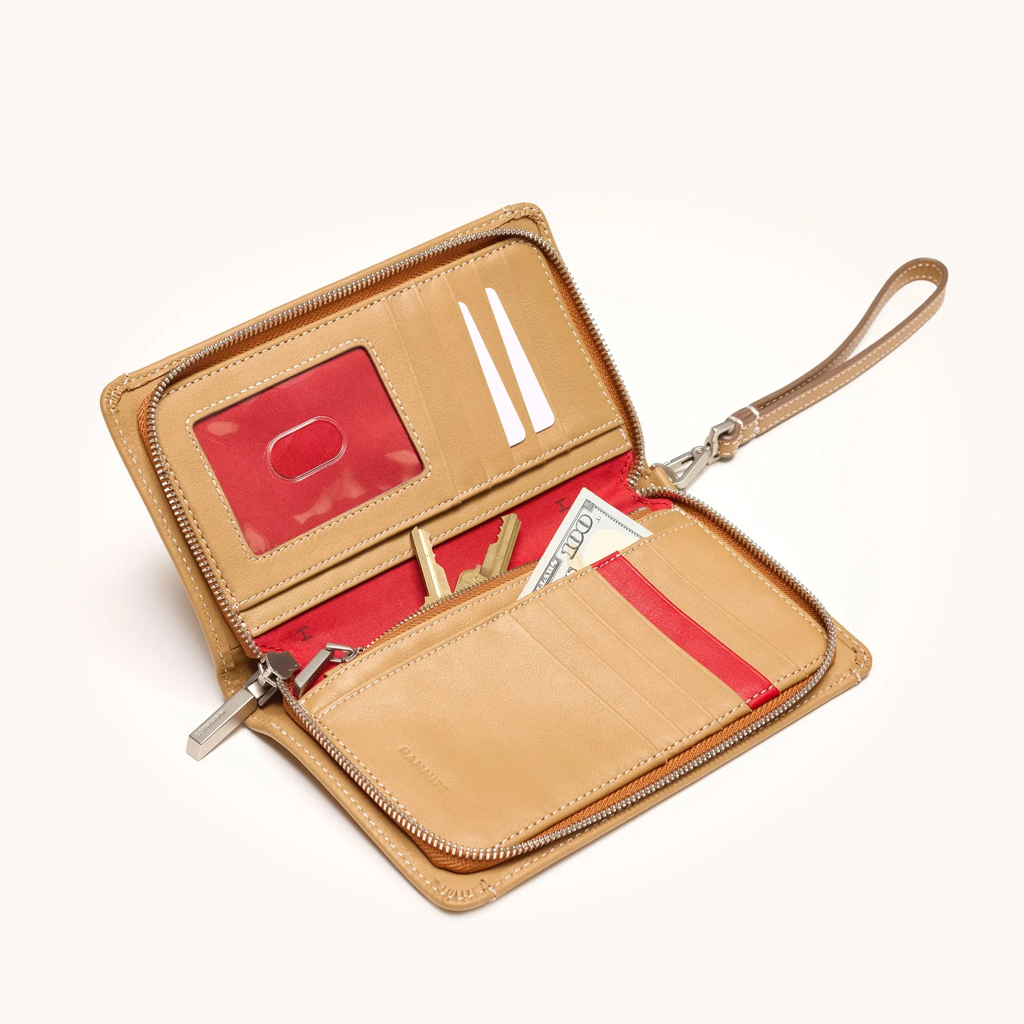 Bryant Wallet | Oak Edge/Brushed Silver
