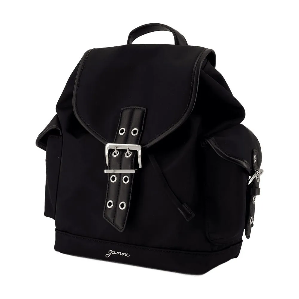 Bucky Small Backpack - Nylon - Black