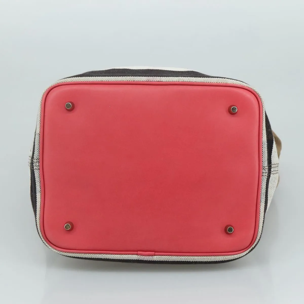 Burberry Ashby Canvas Tote Bag (Pre-Owned)