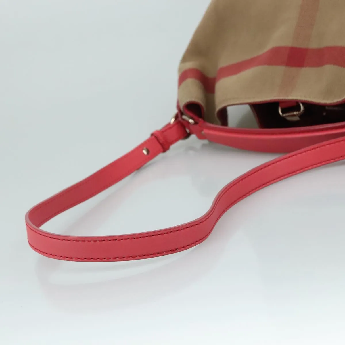 Burberry Ashby Canvas Tote Bag (Pre-Owned)