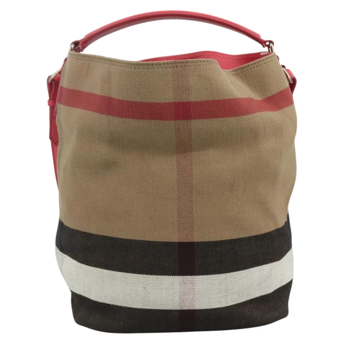 Burberry Ashby Canvas Tote Bag (Pre-Owned)