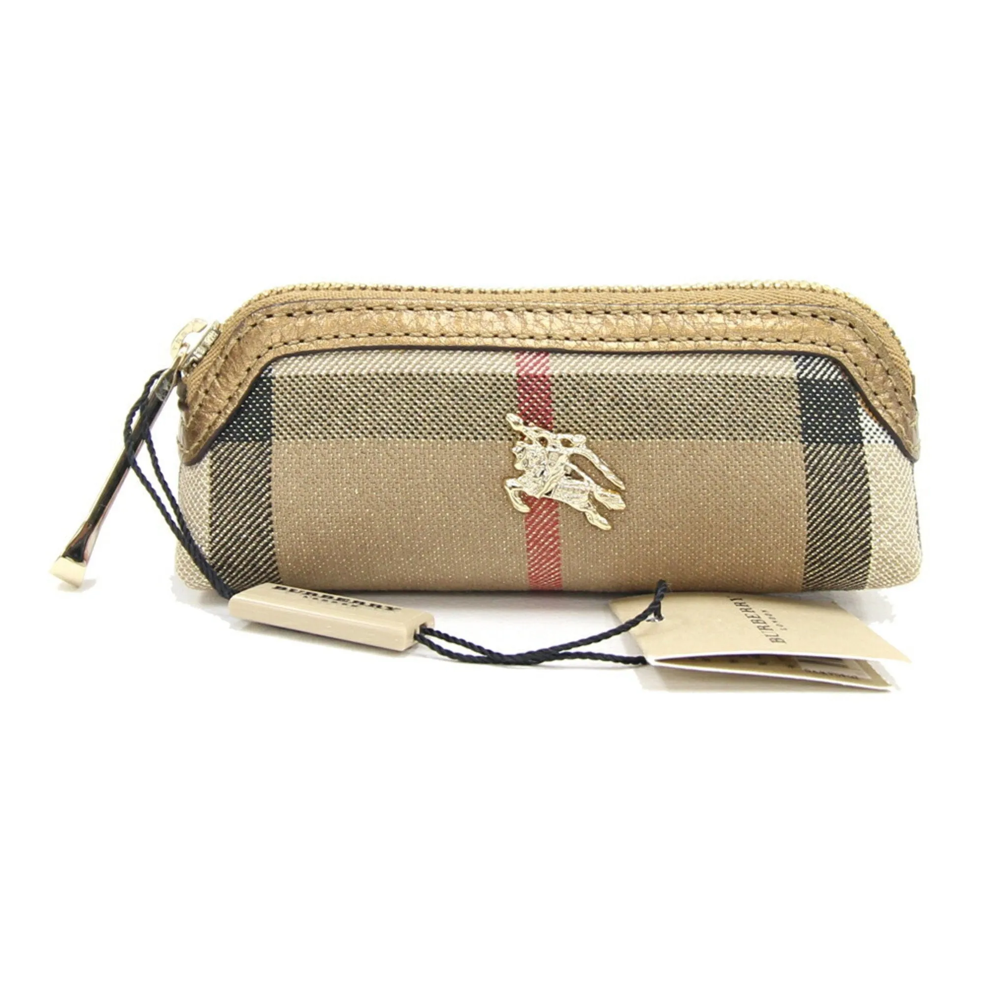 Burberry  Canvas Clutch Bag (Pre-Owned)