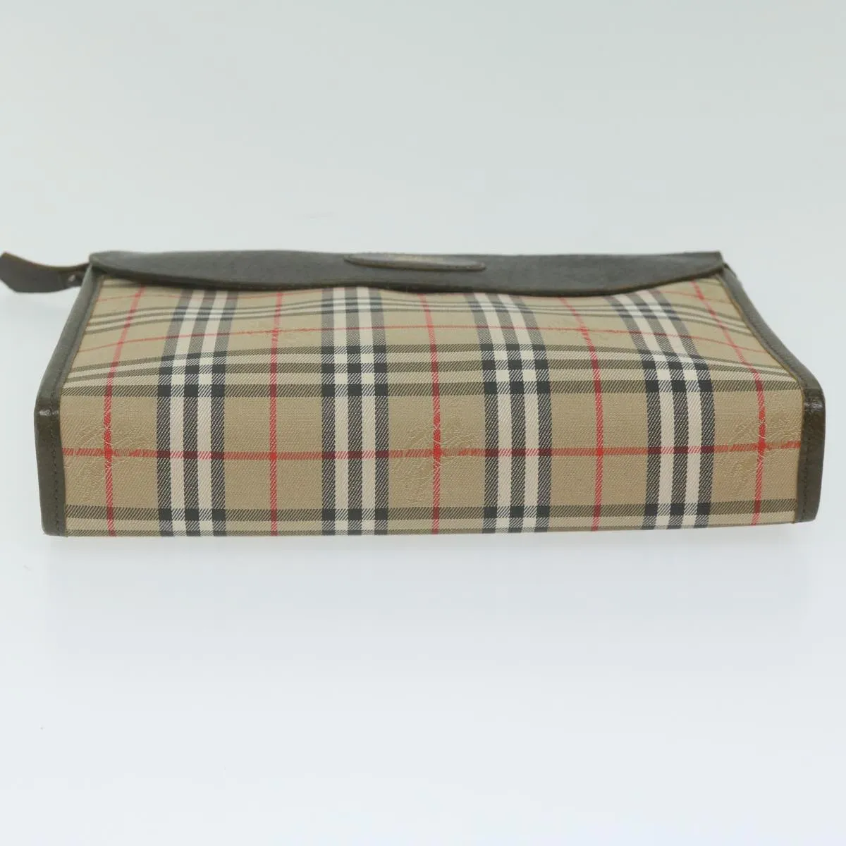 Burberry  Canvas Clutch Bag (Pre-Owned)