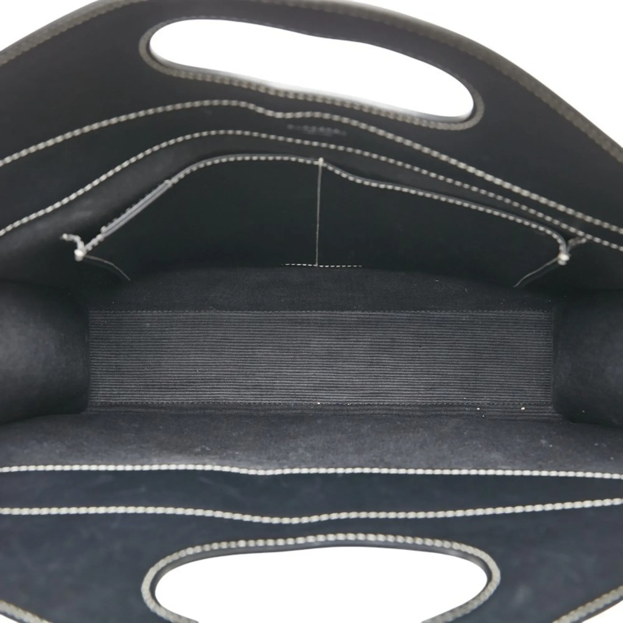 Burberry   Canvas Leather Handbag (Pre-Owned)