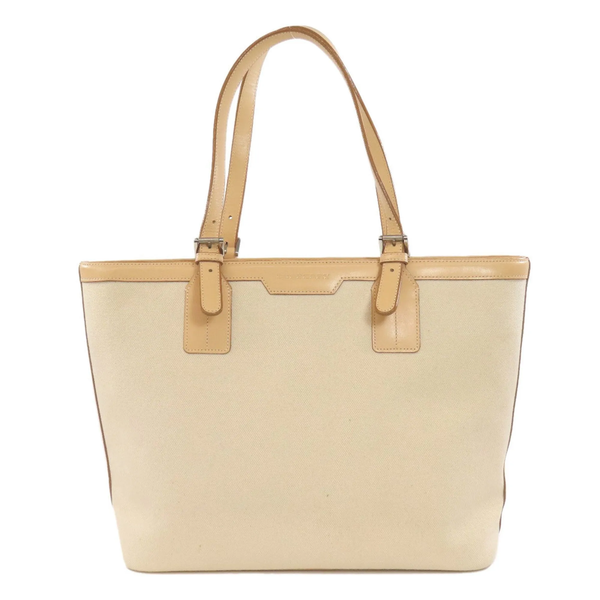 Burberry  Canvas Tote Bag (Pre-Owned)
