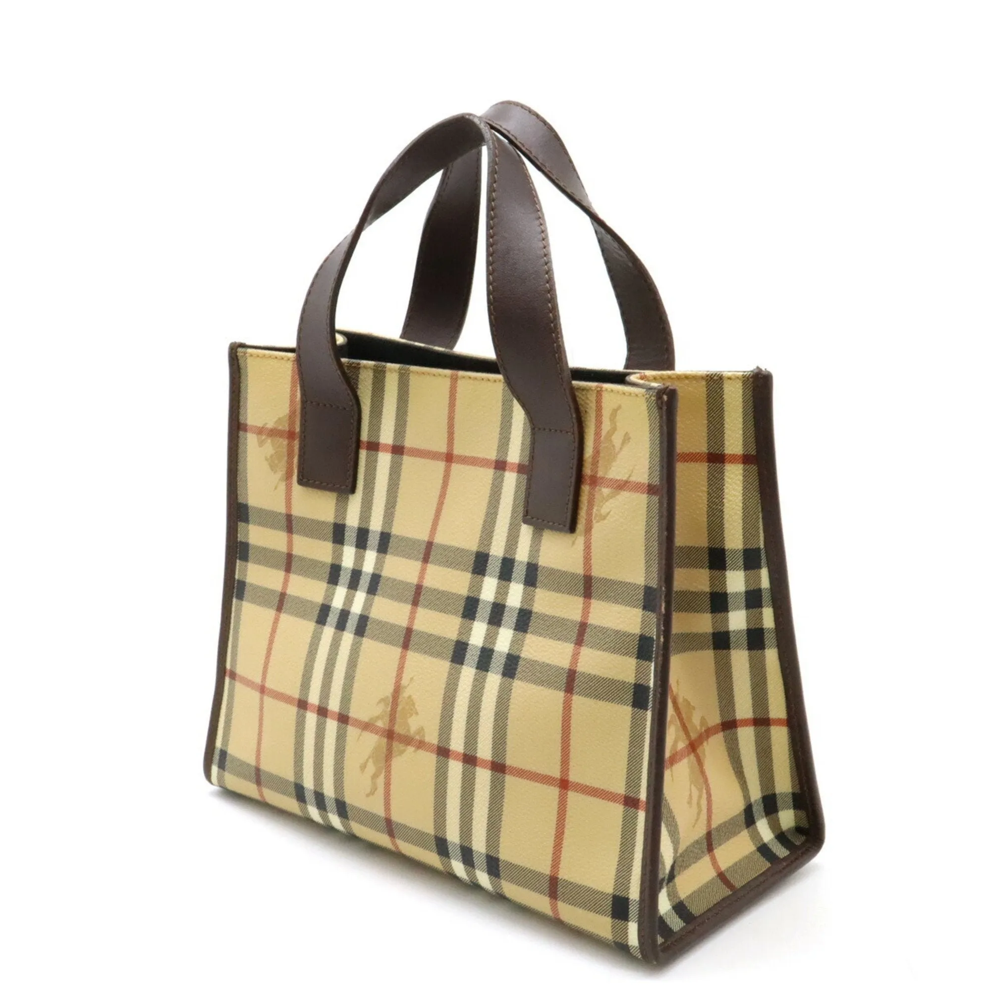 Burberry     Color Pvc Leather Handbag (Pre-Owned)