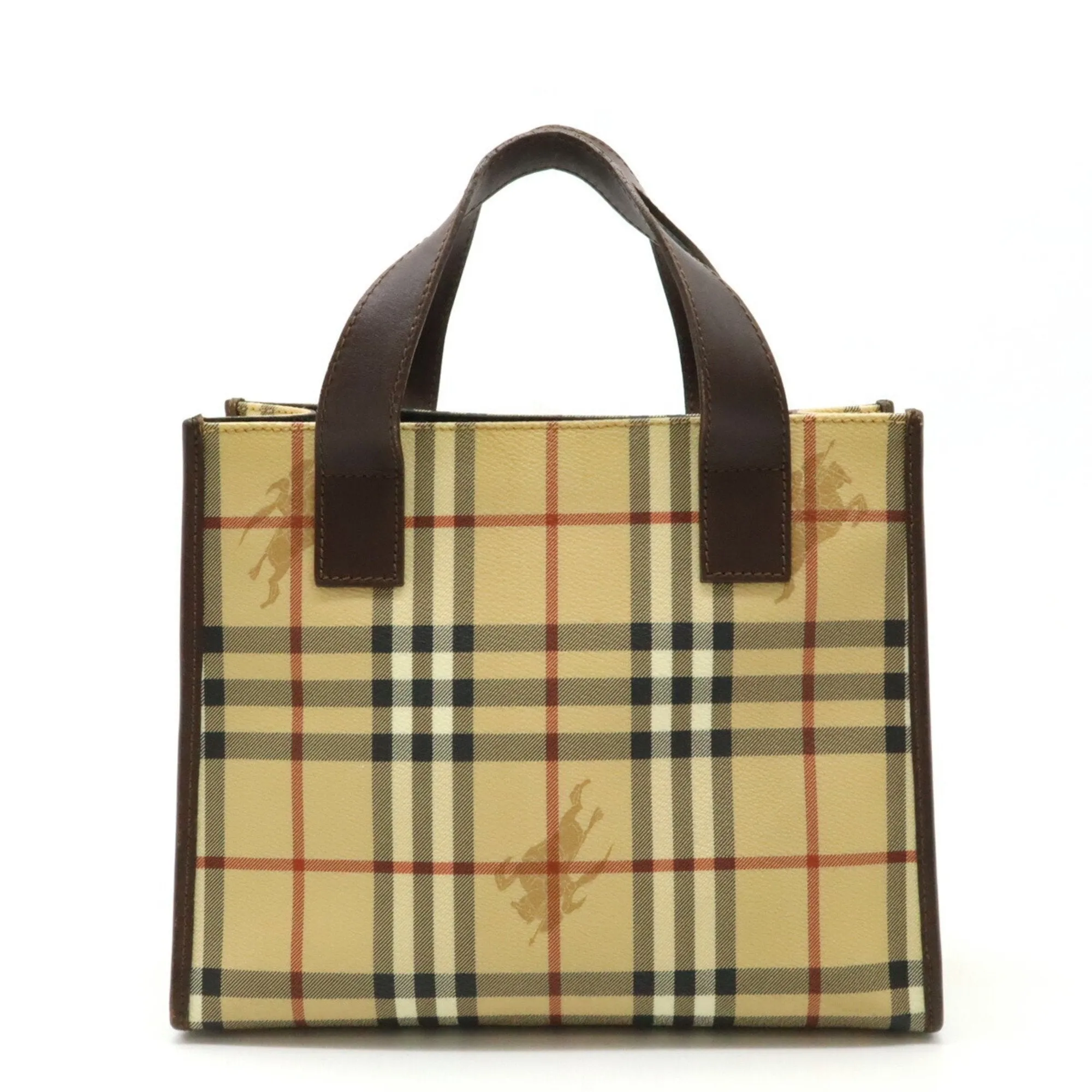 Burberry     Color Pvc Leather Handbag (Pre-Owned)