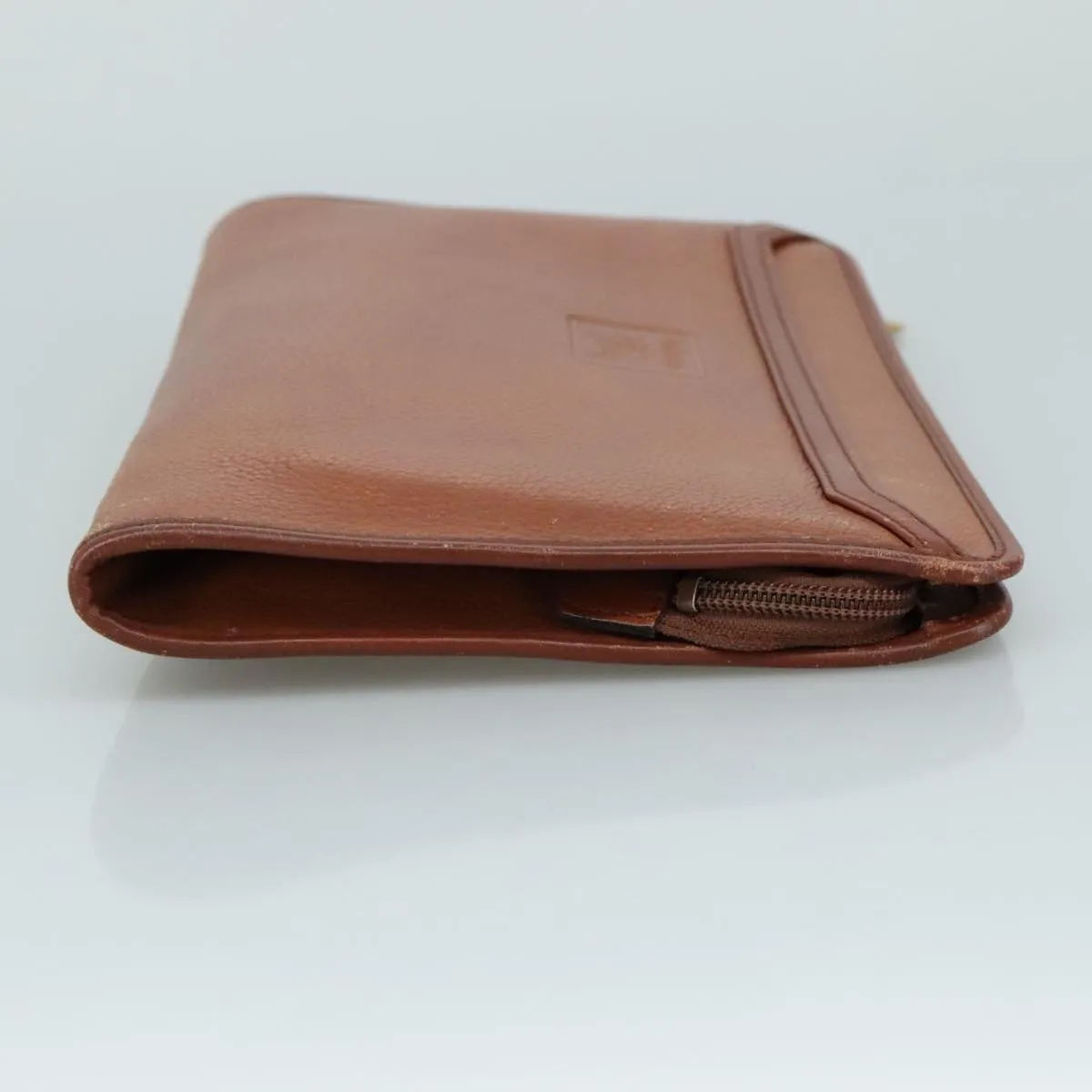 Burberry  Leather Clutch Bag (Pre-Owned)