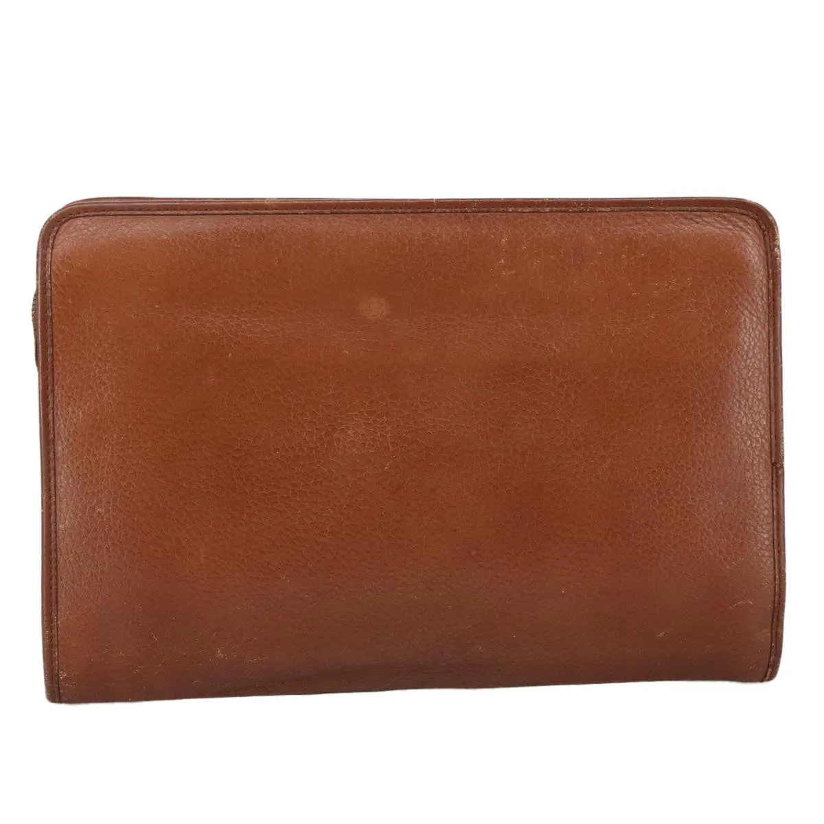 Burberry  Leather Clutch Bag (Pre-Owned)