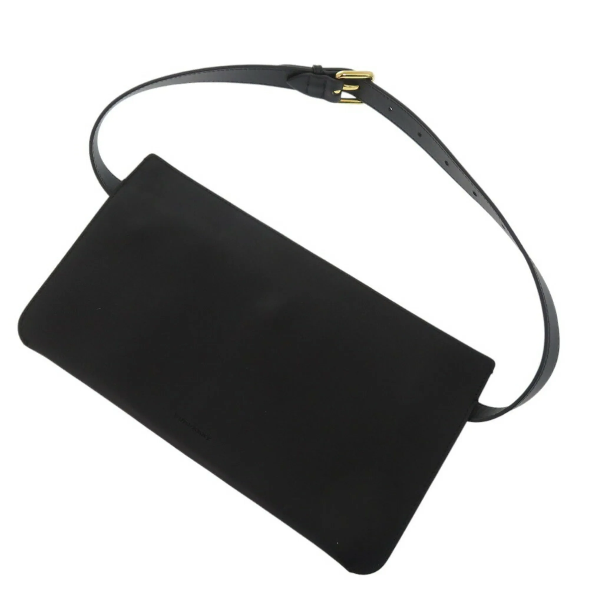 Burberry Leather Clutch Bag (Pre-Owned)