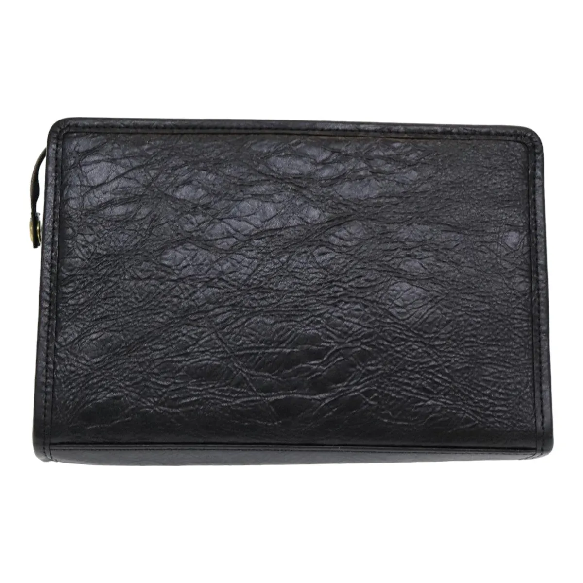 Burberry Leather Clutch Bag (Pre-Owned)