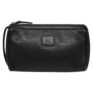 Burberry Leather Clutch Bag (Pre-Owned)