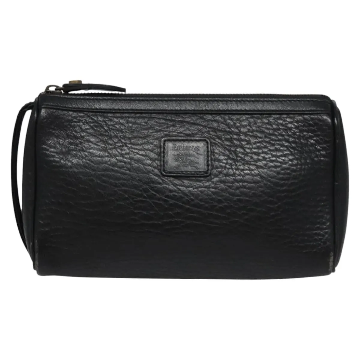 Burberry Leather Clutch Bag (Pre-Owned)