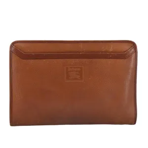 Burberry  Leather Clutch Bag (Pre-Owned)