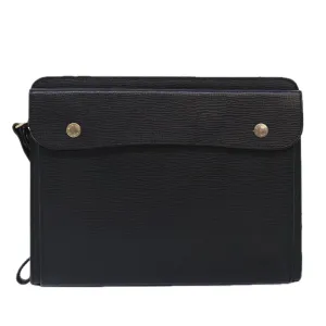 Burberry  Leather Clutch Bag (Pre-Owned)