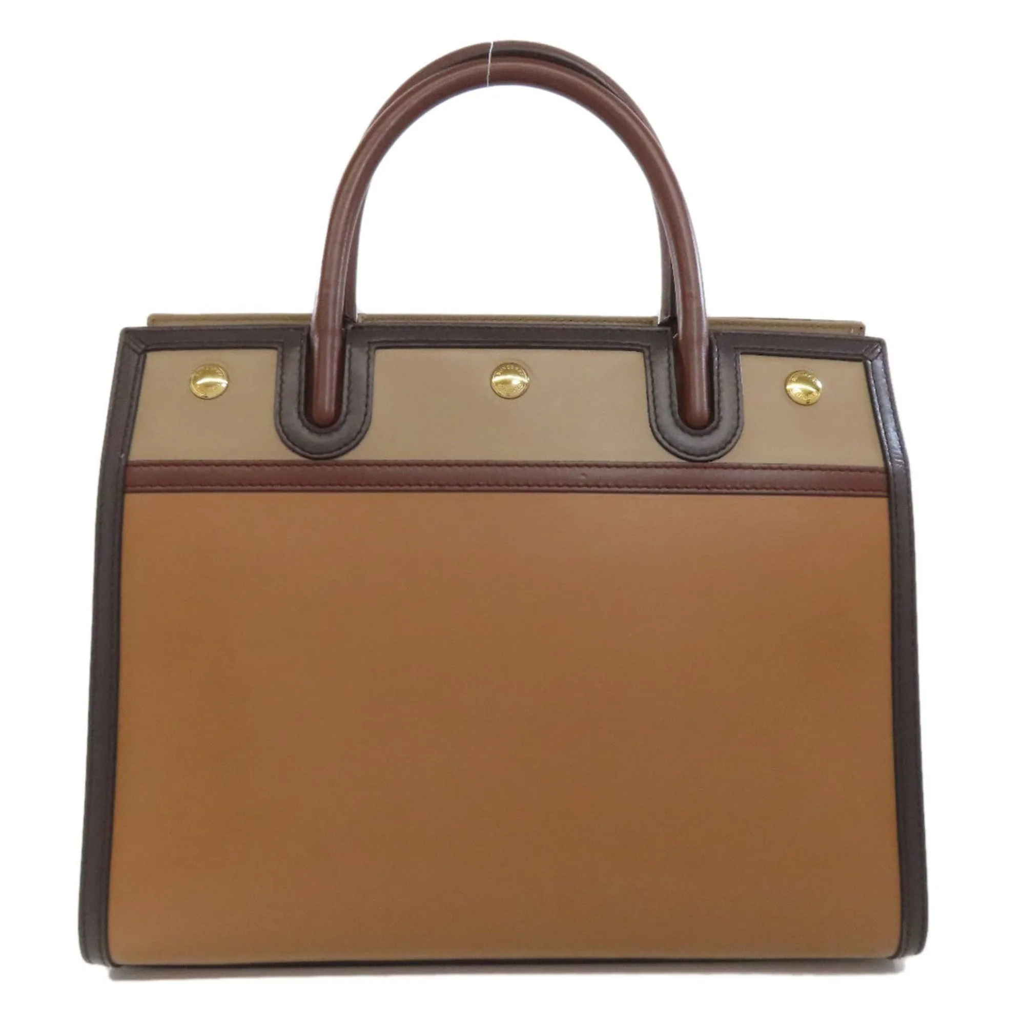 Burberry Leather Handbag (Pre-Owned)