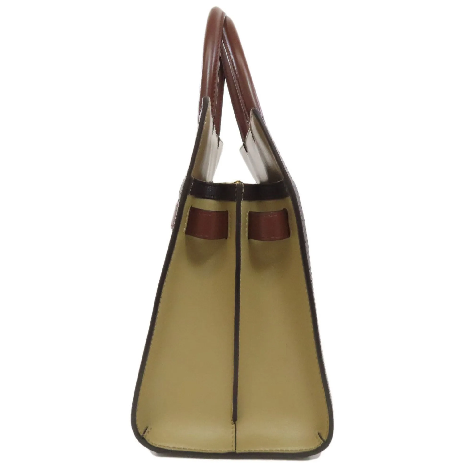 Burberry Leather Handbag (Pre-Owned)