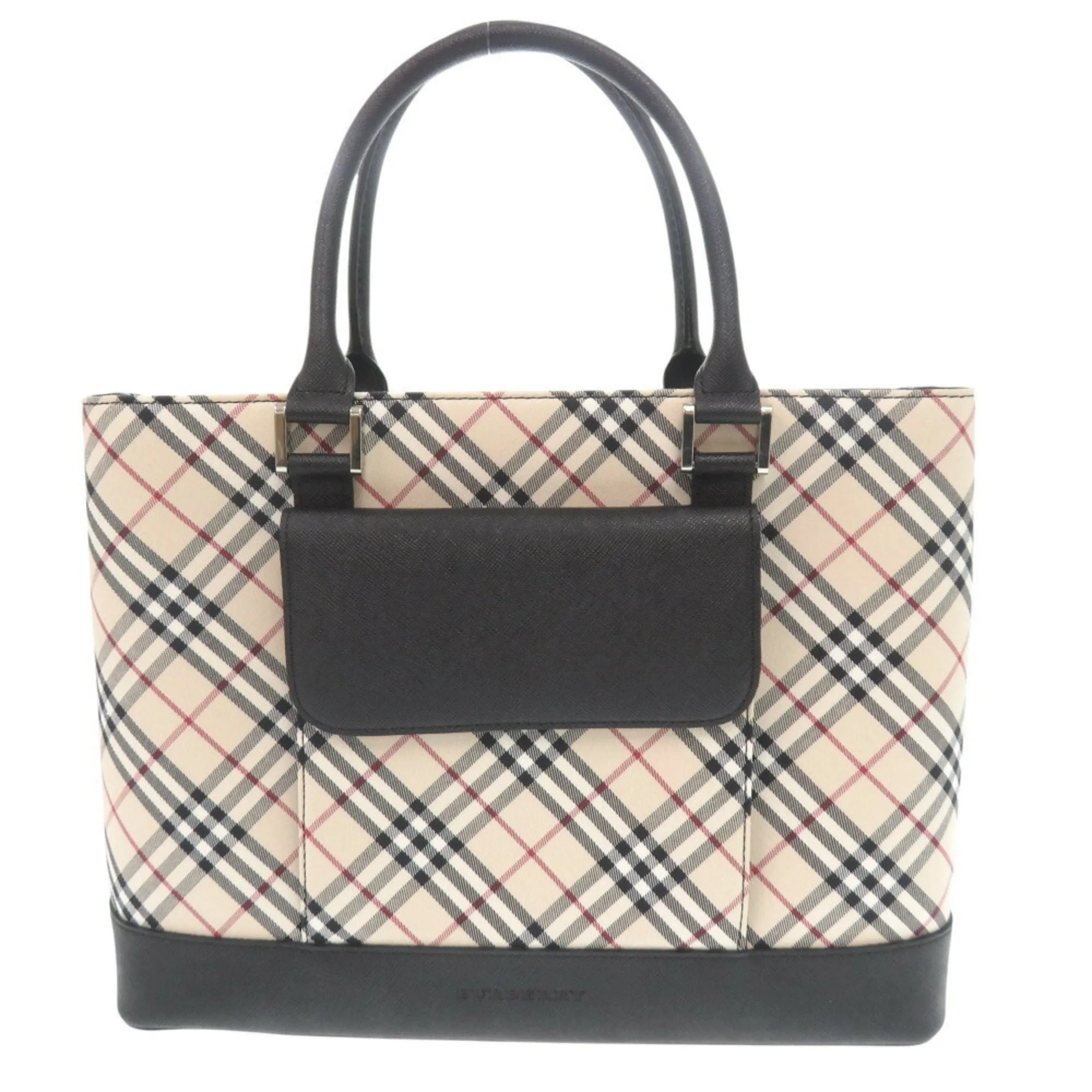 Burberry   Leather Handbag (Pre-Owned)