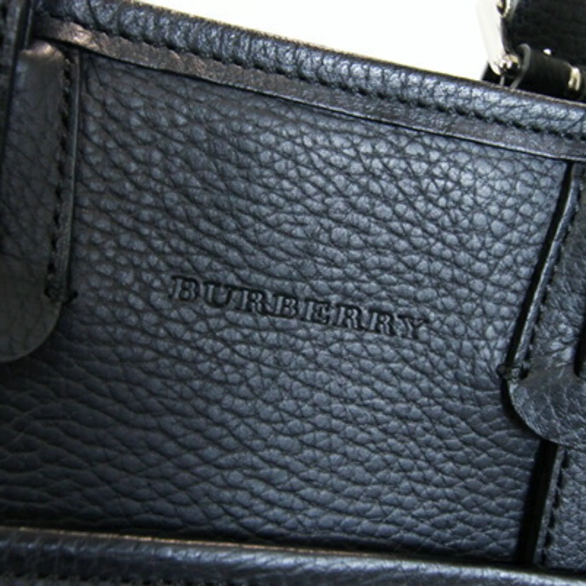 Burberry Leather Handbag (Pre-Owned)