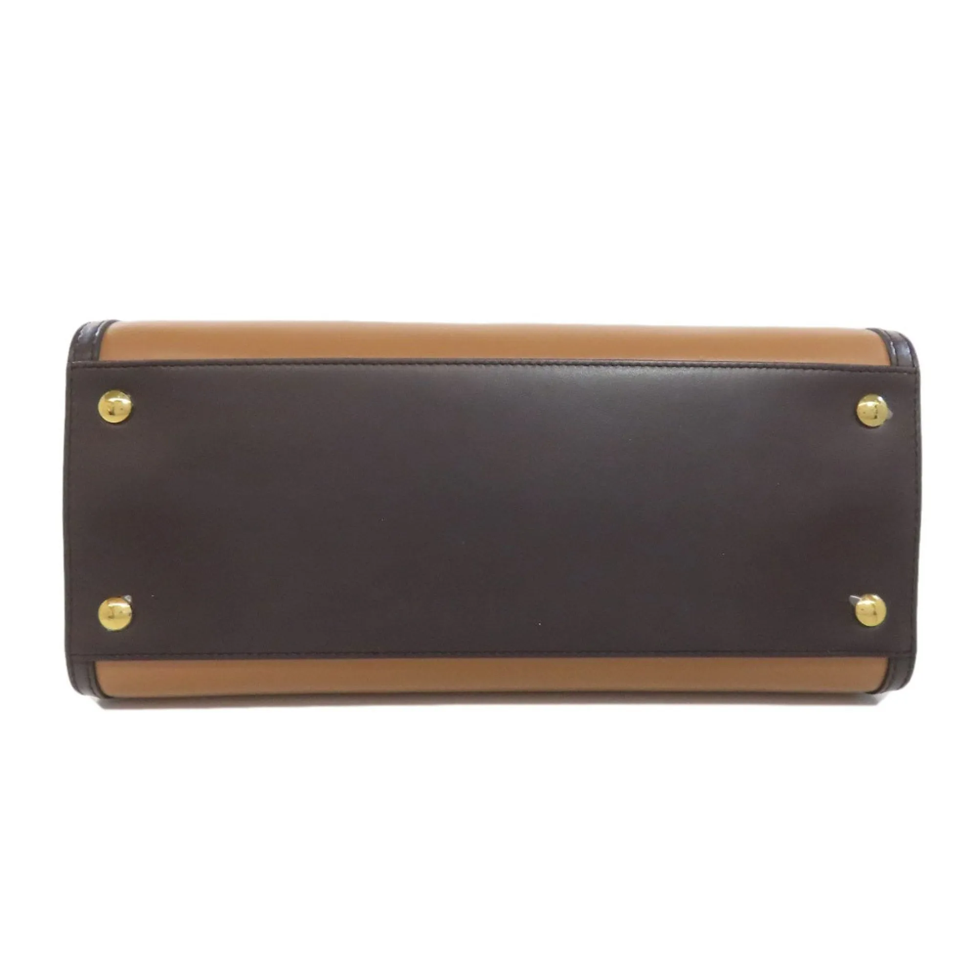 Burberry Leather Handbag (Pre-Owned)