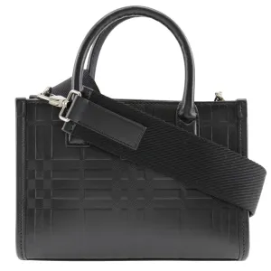 Burberry  Leather Handbag (Pre-Owned)